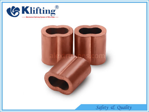 Copper Hourglass Ferrule